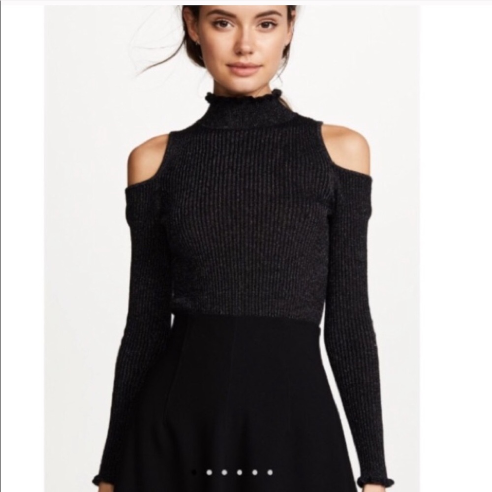 Rebecca Taylor opens shoulder sweater
